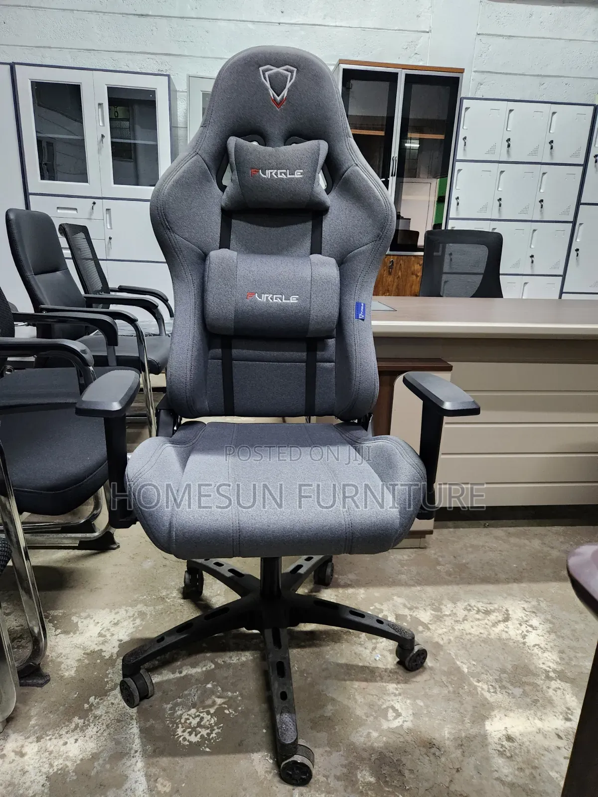 Premium Ergonomic Gaming Executive Office Chair – Grey
