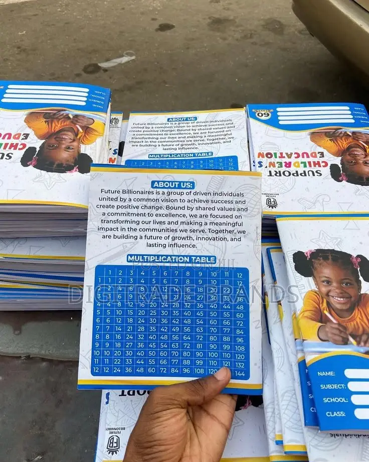 Exercise Book Cover Printing