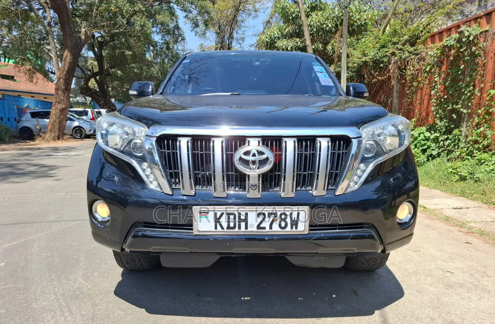 Toyota Land Cruiser Prado 2015 Black