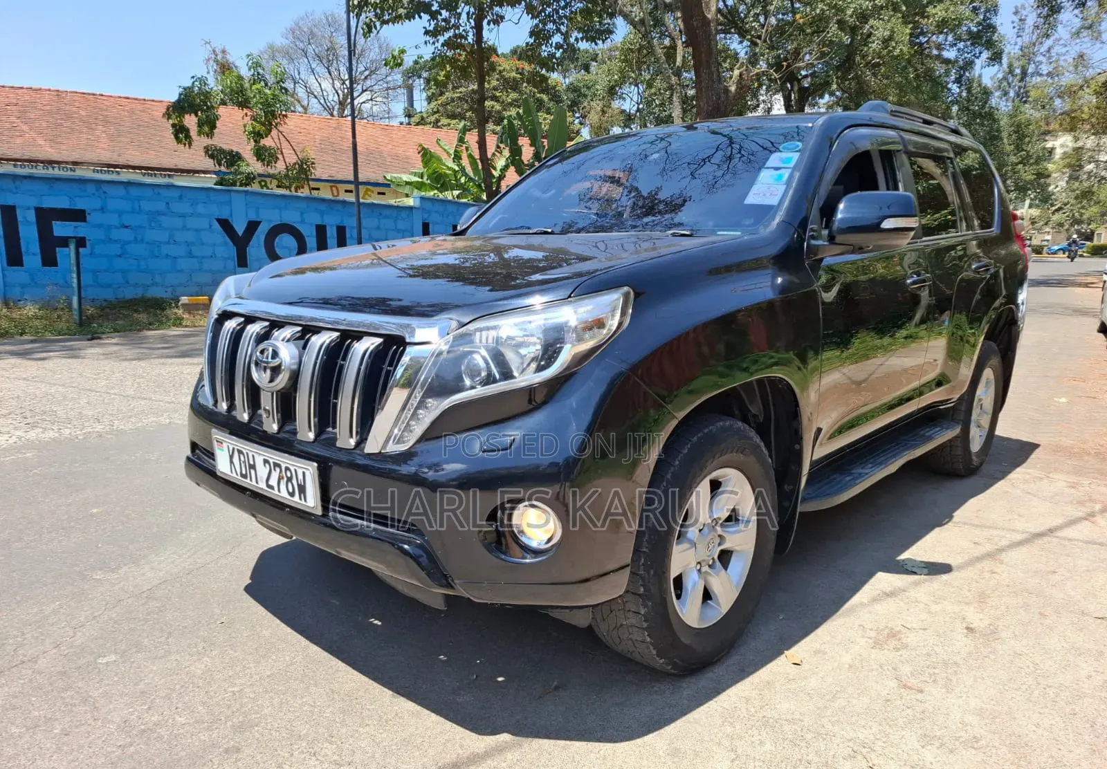 Toyota Land Cruiser Prado 2015 Black