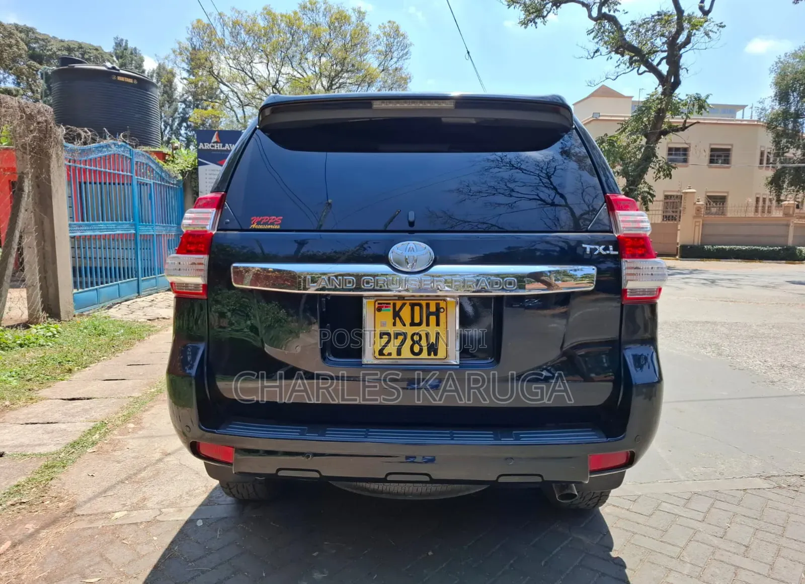 Toyota Land Cruiser Prado 2015 Black