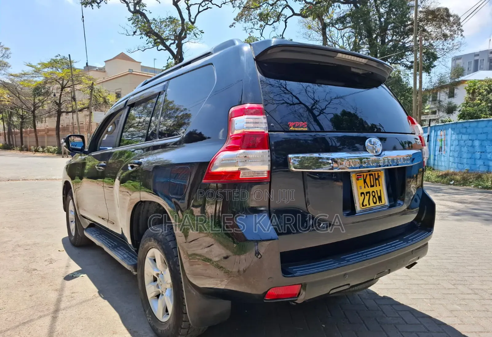 Toyota Land Cruiser Prado 2015 Black