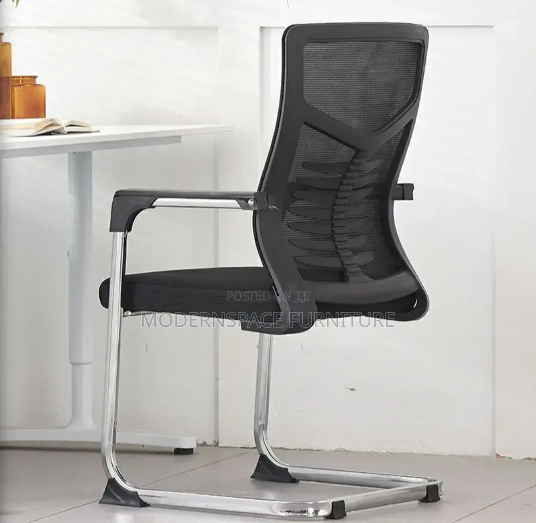 Office Chair;Modern Mesh Visitor Office Chair – Chrome Frame