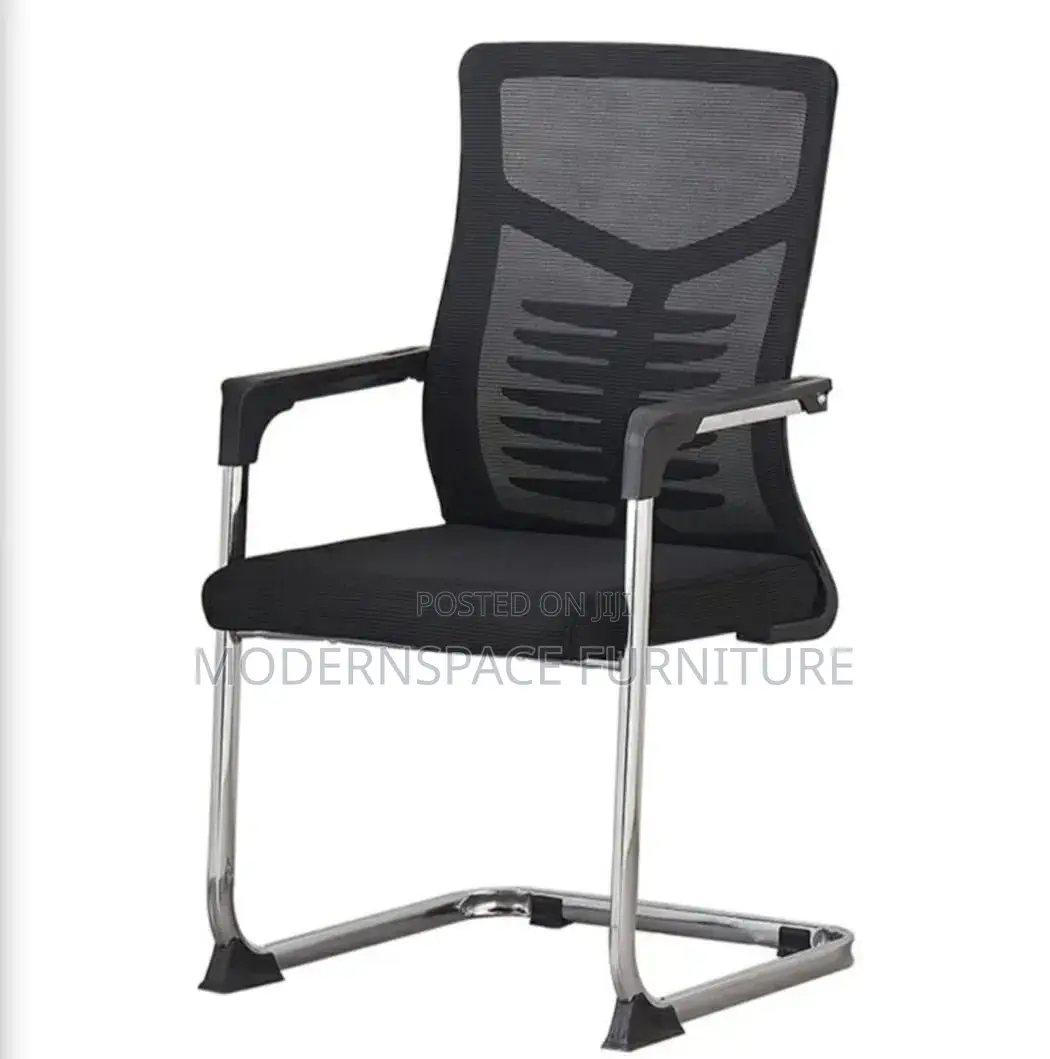 Office Chair;Modern Mesh Visitor Office Chair – Chrome Frame