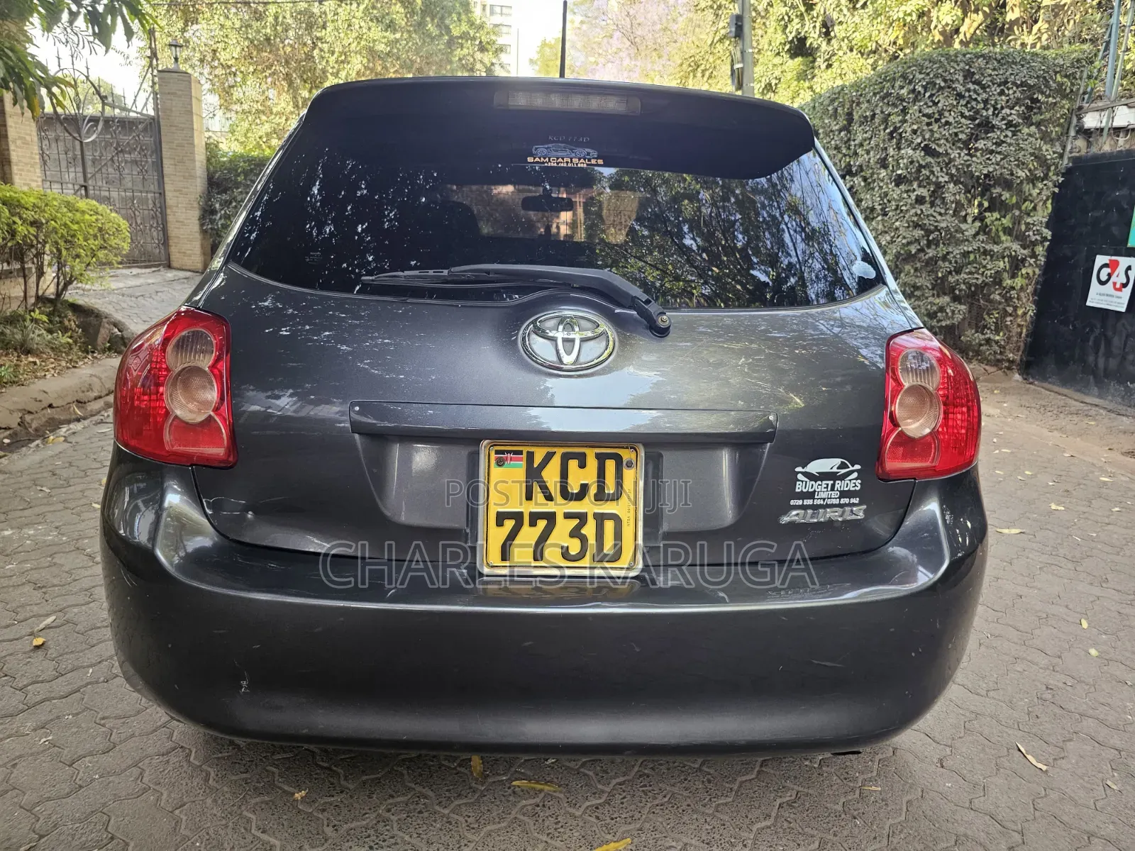Toyota Auris 2008 Gray