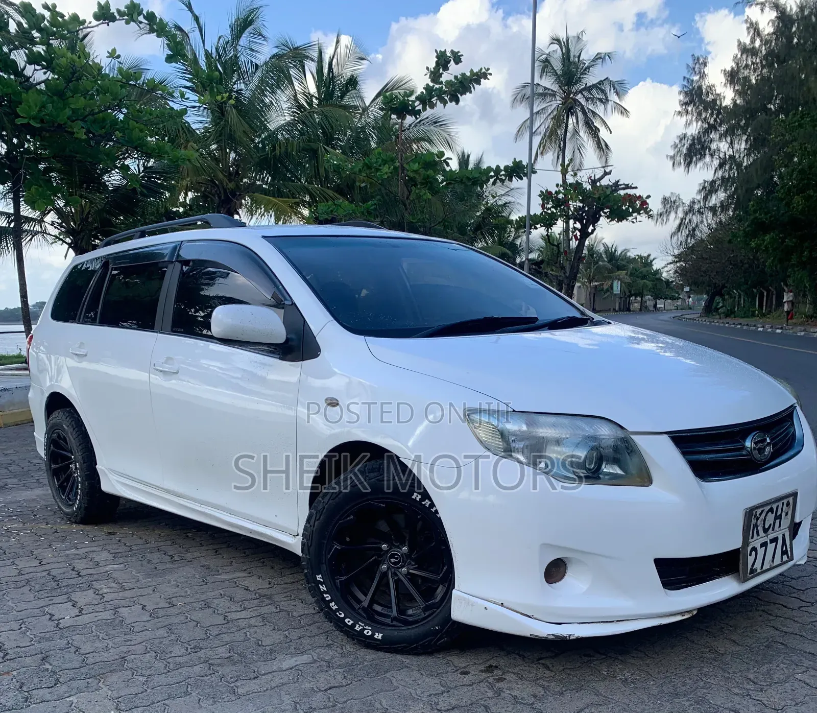 Toyota Corolla Fielder 2009 White