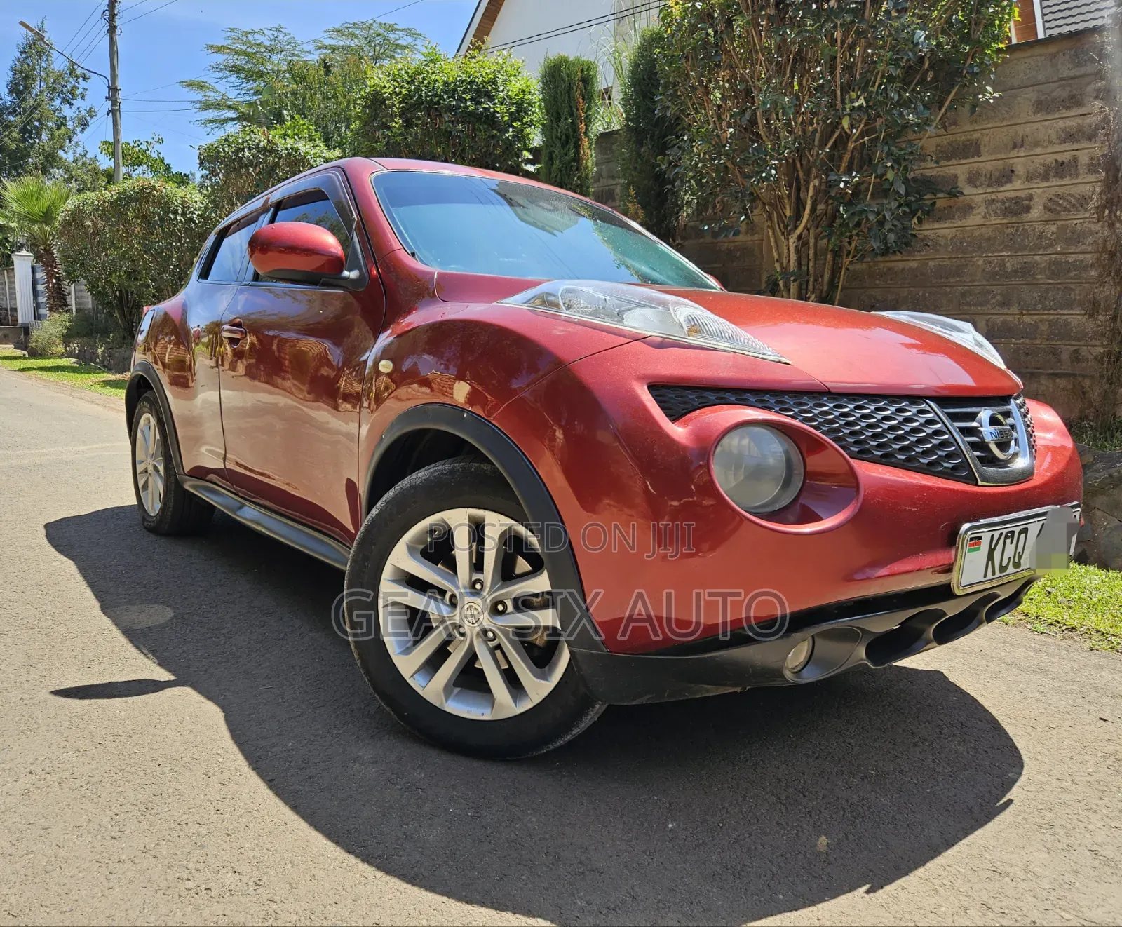Nissan Juke S AWD 2011 Red