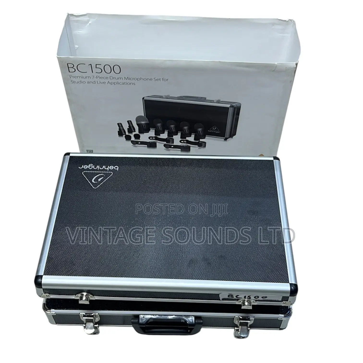 Behringer BC1500 7-Piece Premium Drum Microphone Kit – Brand New