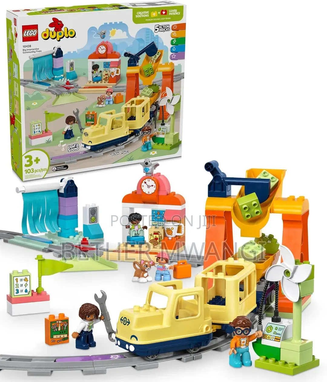 Duplo Big Interactive Community Train in Kenya