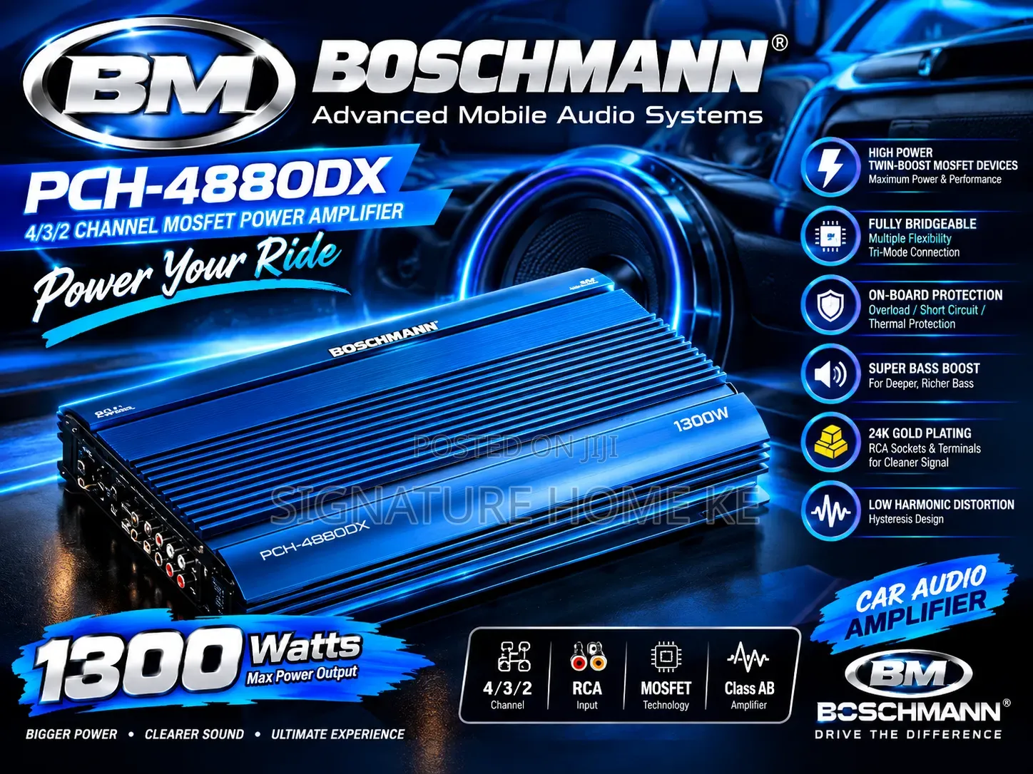 1300W Boschmann Amplifier