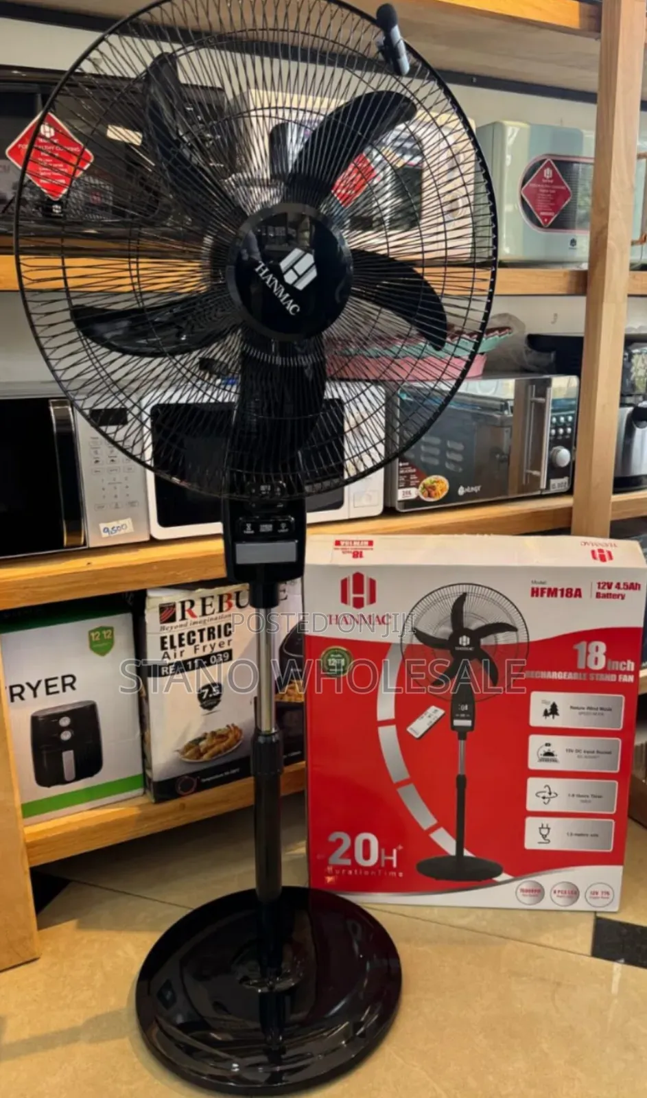 Hanmac Rechargeable Fan