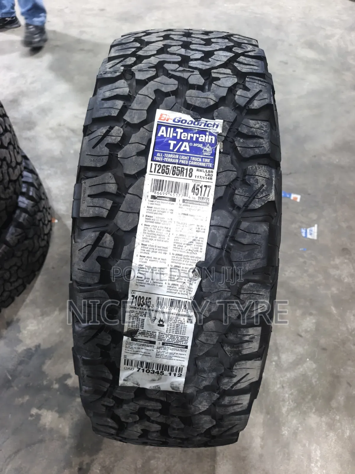 265/65r18 BF Goodrich