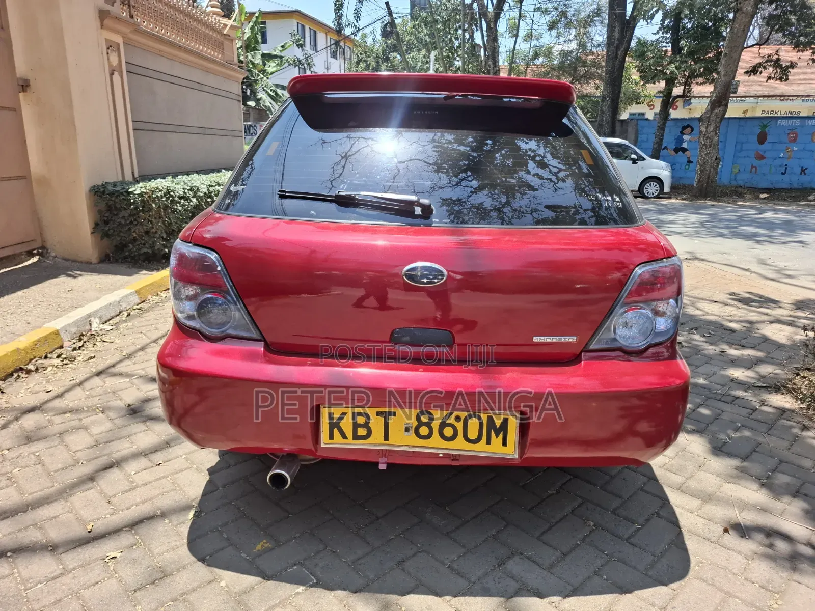 Subaru Impreza 2006 Red