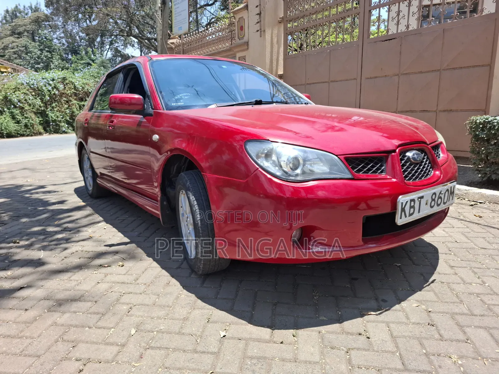 Subaru Impreza 2006 Red