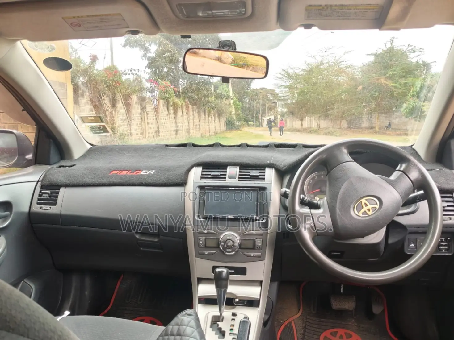 Toyota Corolla Fielder 2011 Black
