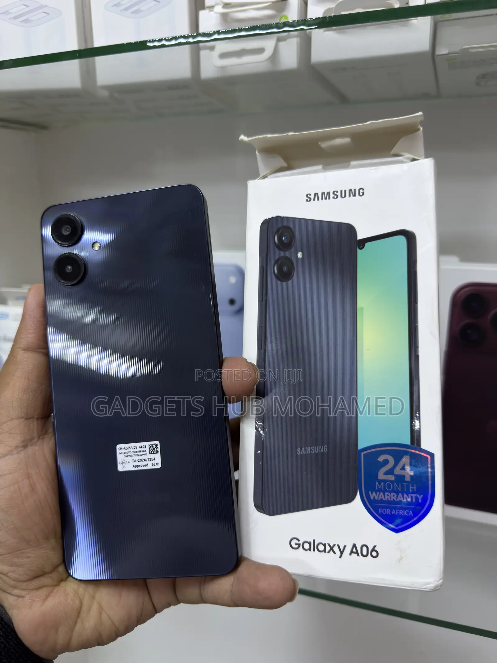 Samsung Galaxy A06 64 GB Black