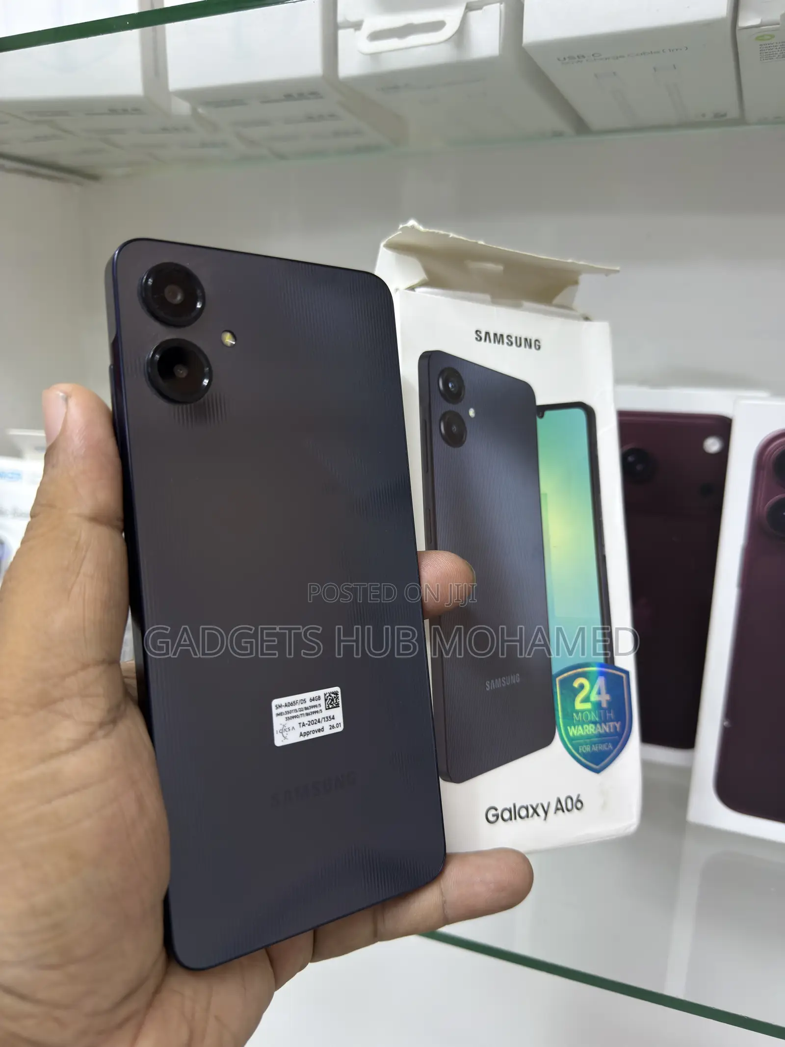 Samsung Galaxy A06 64 GB Black