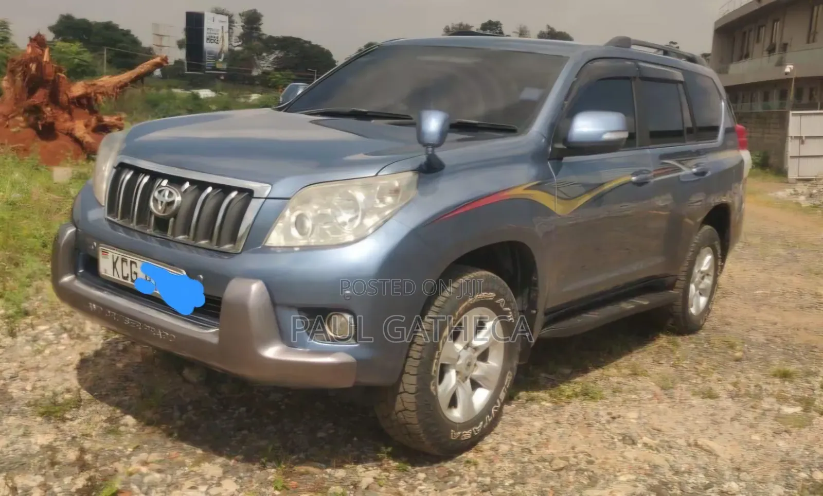 Toyota Land Cruiser Prado 2010 Blue