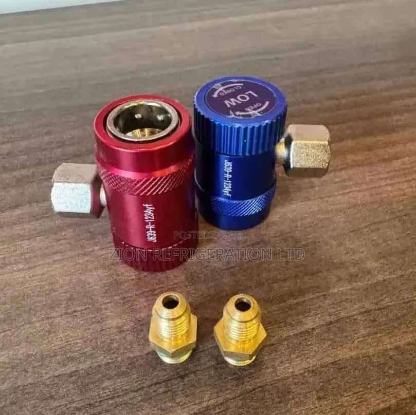 Automotive R1234y Quick Coupler Adapter Low Pressure