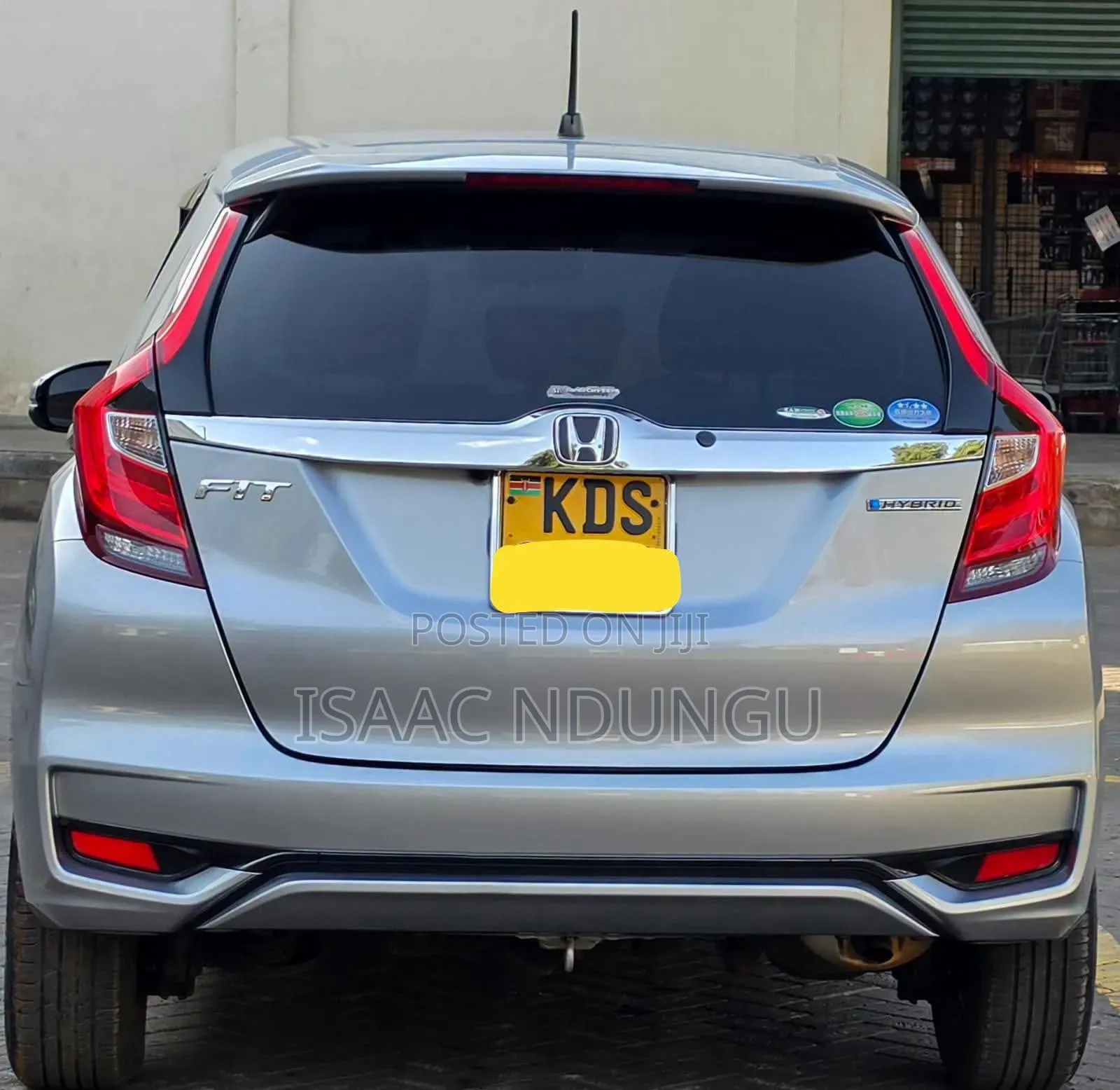 Honda Fit 2017 Black