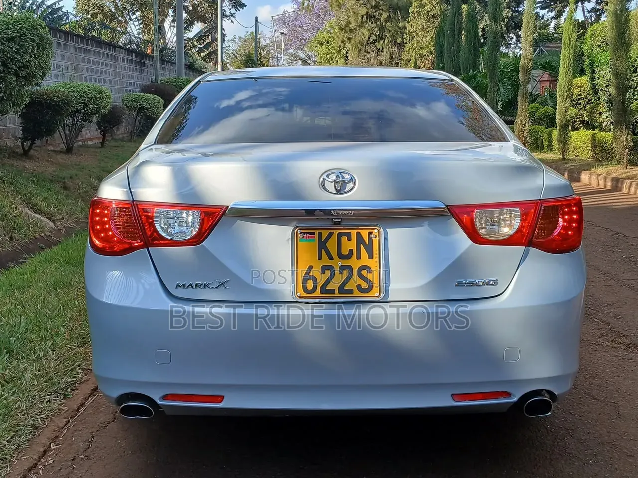 Toyota Mark X 2011 Silver