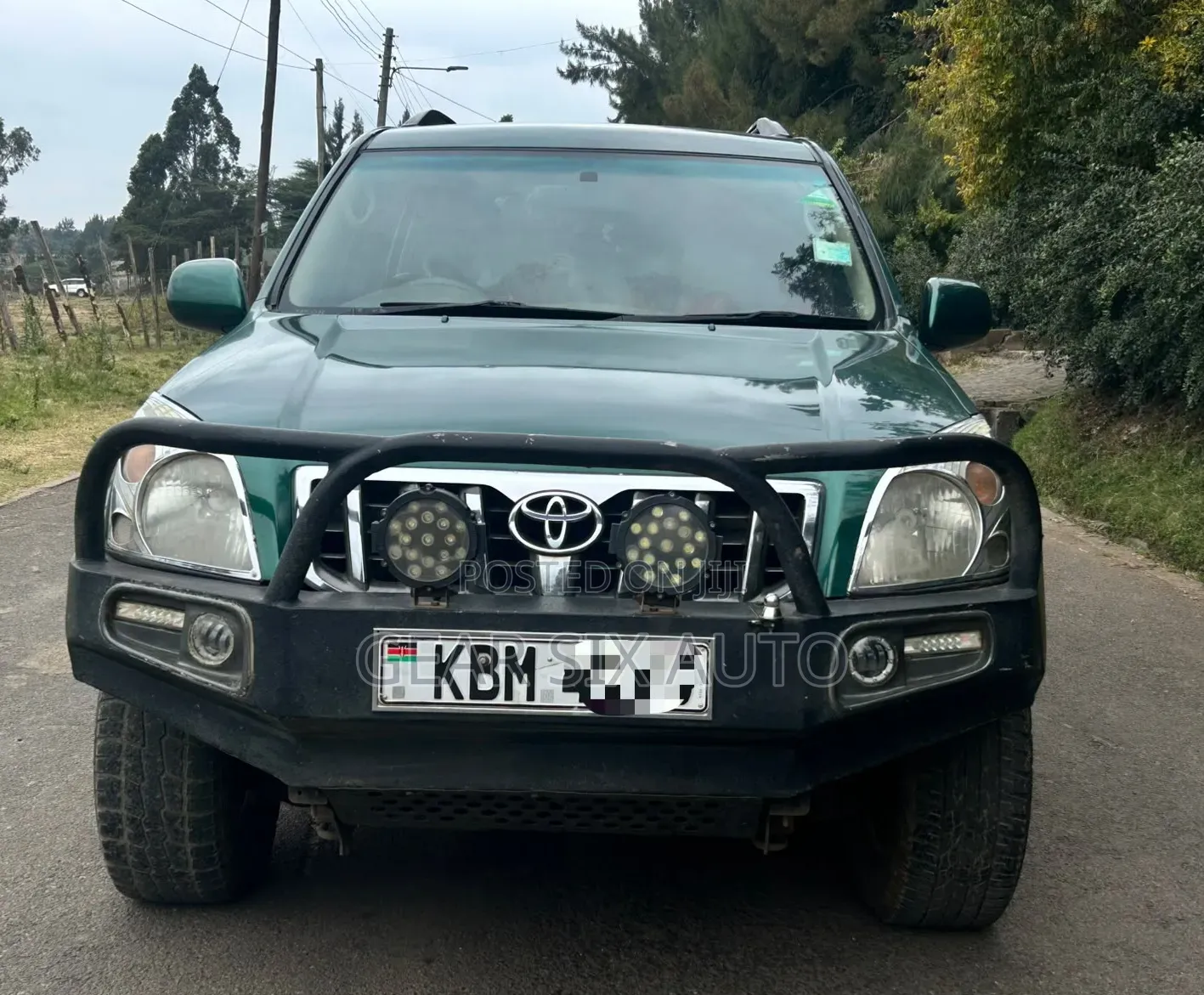 Toyota Land Cruiser Prado 3.0 D-4D 5dr 2004 Green