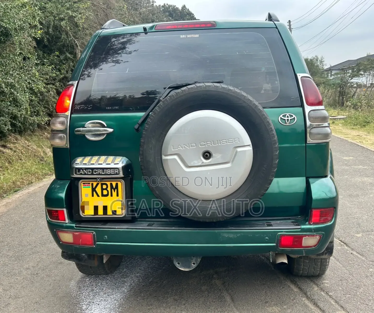 Toyota Land Cruiser Prado 3.0 D-4D 5dr 2004 Green