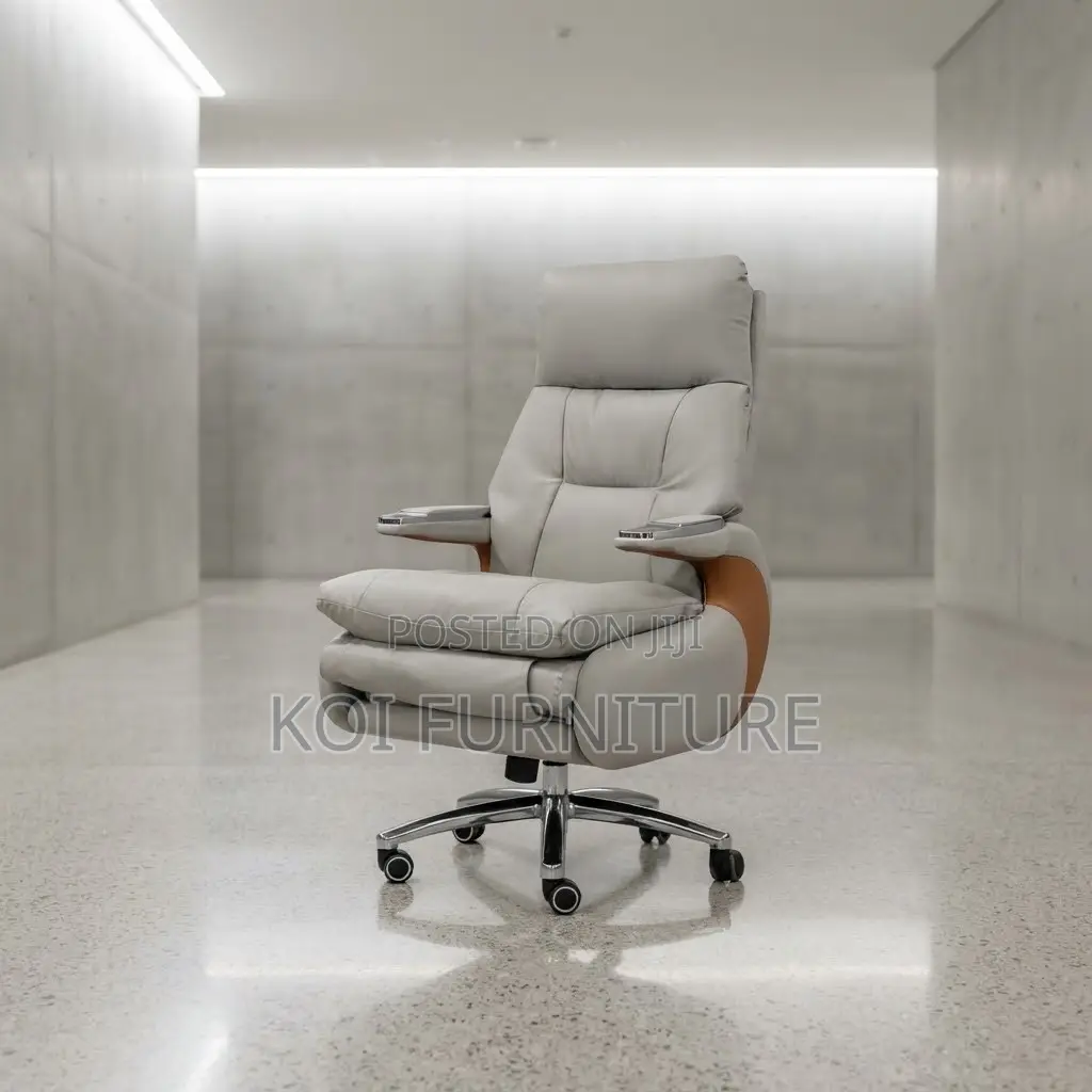 Office Chairs; High Backrest Leather Bosses Executive Seat