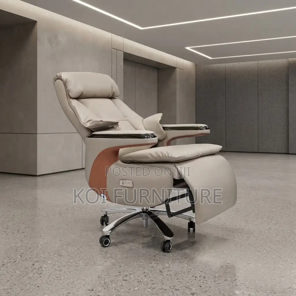 Office Chairs; High Backrest Leather Bosses Executive Seat