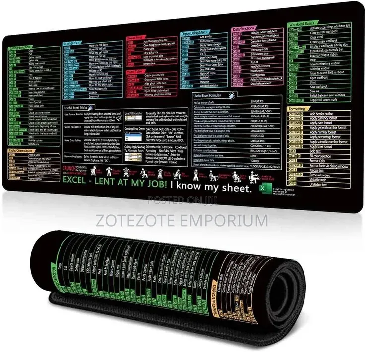Excel Sheet Mouse Pad