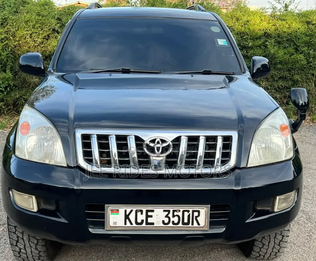 Toyota Land Cruiser Prado 2008 Burgundy