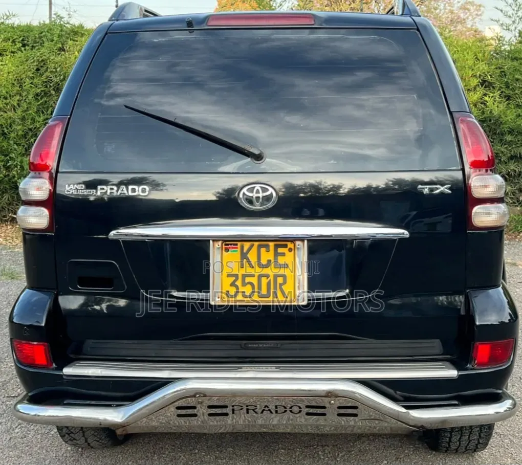 Toyota Land Cruiser Prado 2008 Burgundy