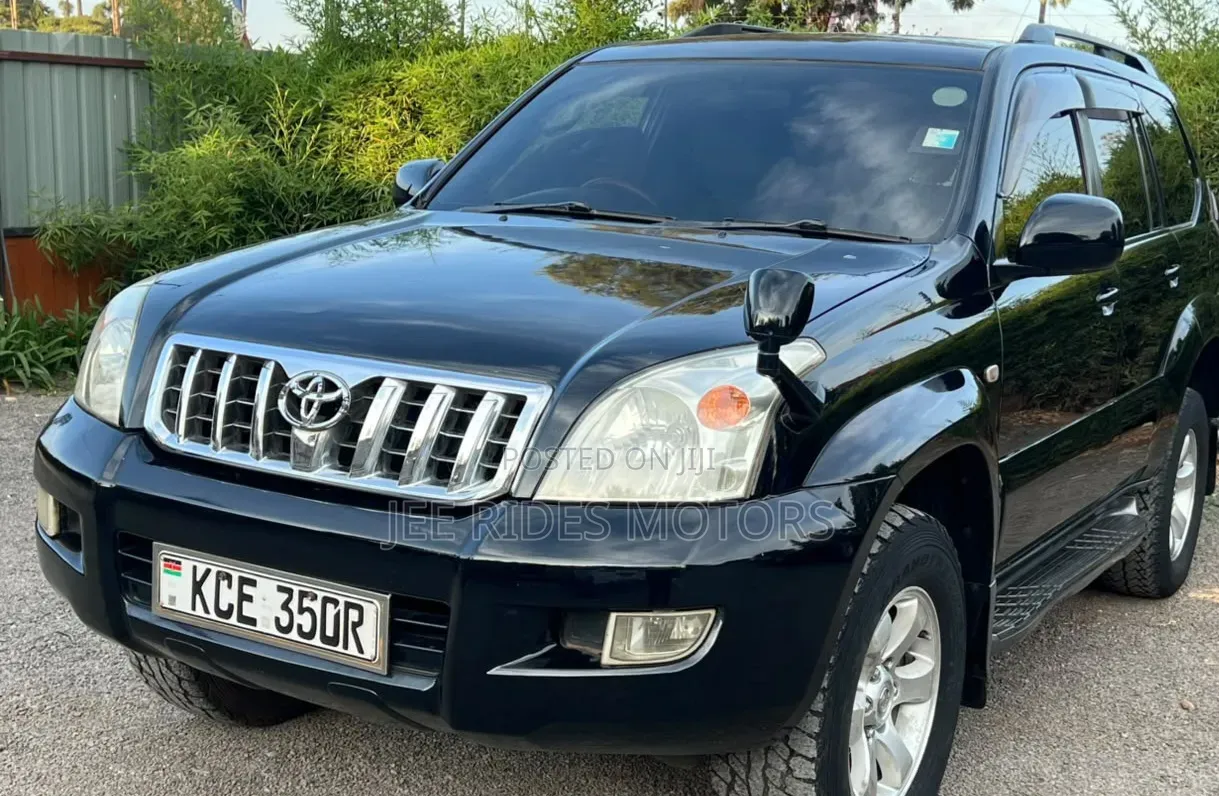 Toyota Land Cruiser Prado 2008 Burgundy