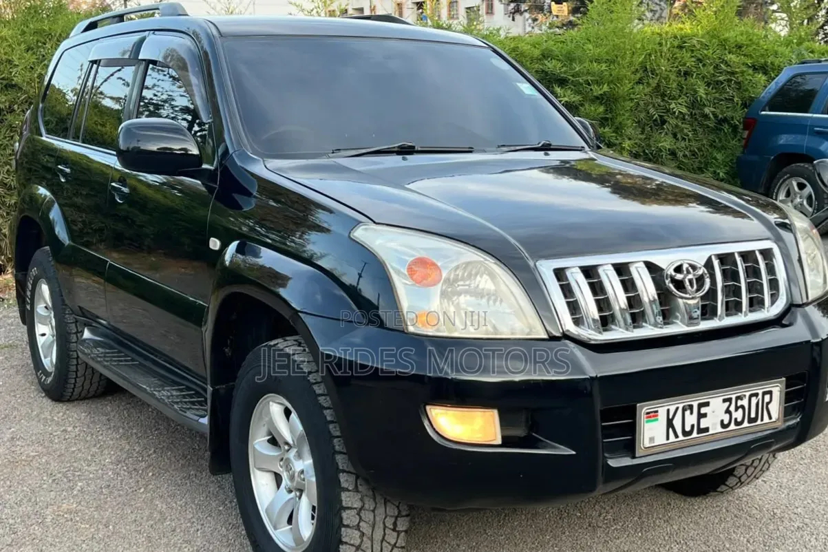 Toyota Land Cruiser Prado 2008 Burgundy