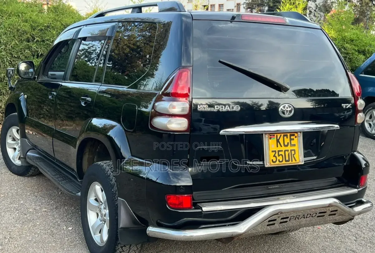 Toyota Land Cruiser Prado 2008 Burgundy