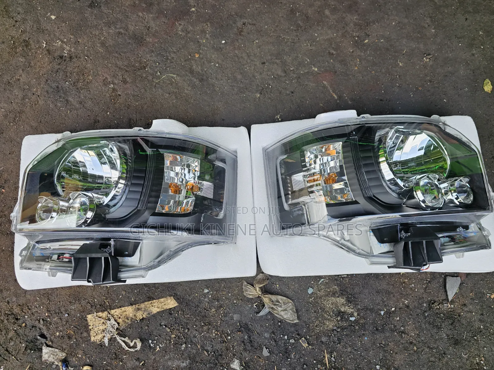 Head Lamp Led Black