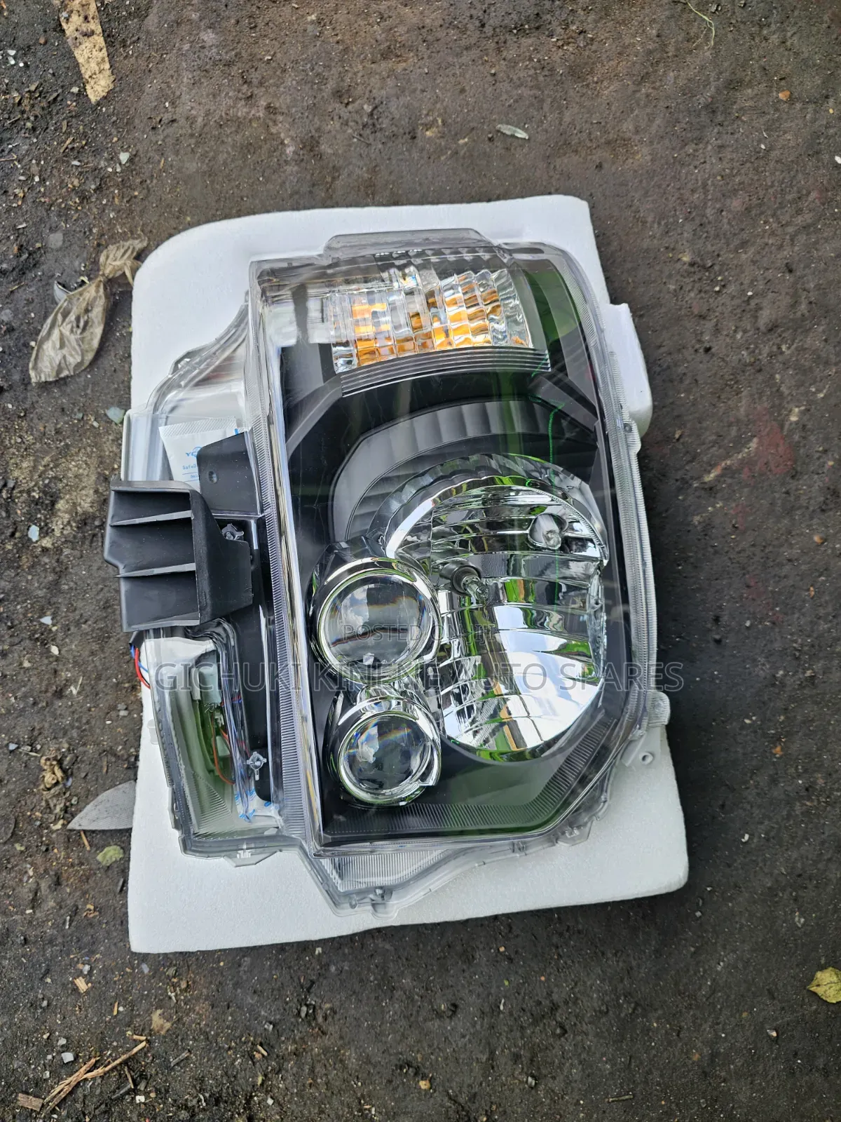 Head Lamp Led Black