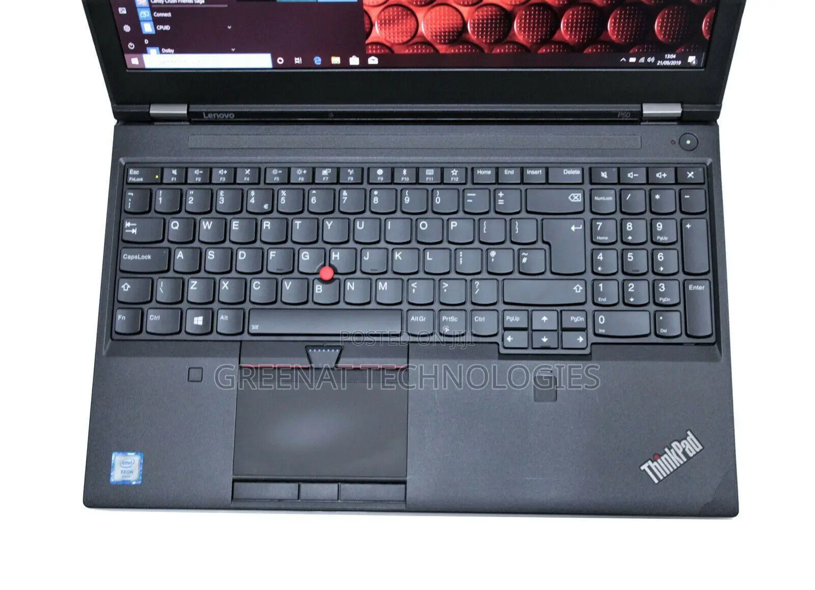 Laptop Lenovo ThinkPad P50 16GB Intel Xeon SSD 512GB