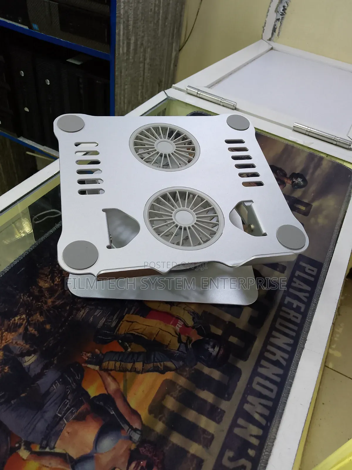 Laptop Stand V4.1 Radiator With Dual Fan Cooling