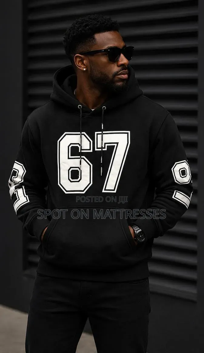 Signature 67 Hoodies for Men. Available in White,Blue,Black,Red Grey