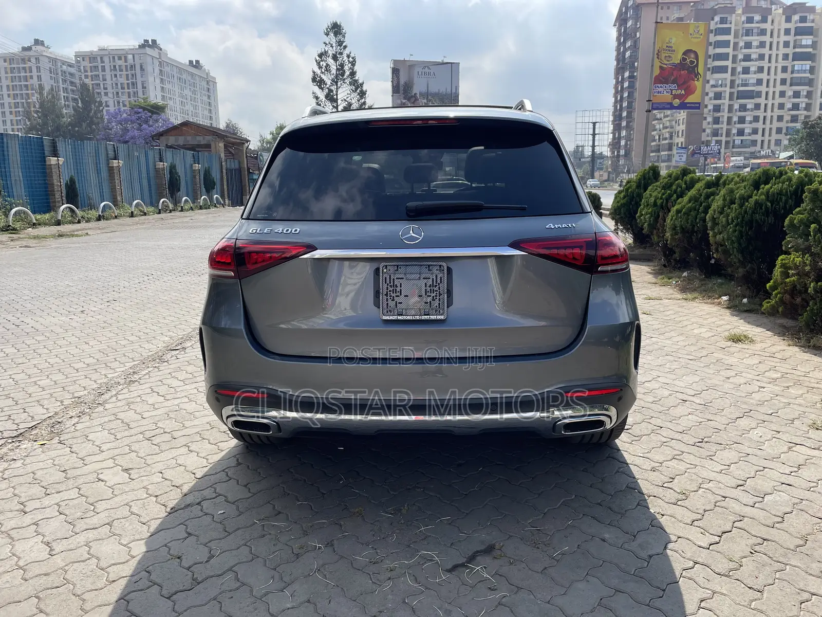 Mercedes-Benz GLE-Class GLE 400d 4MATIC 2020 Gray
