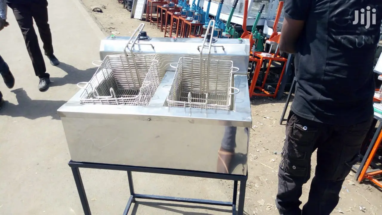 Chips Deep Fryer Double Basket-Electric Wholesale Prices