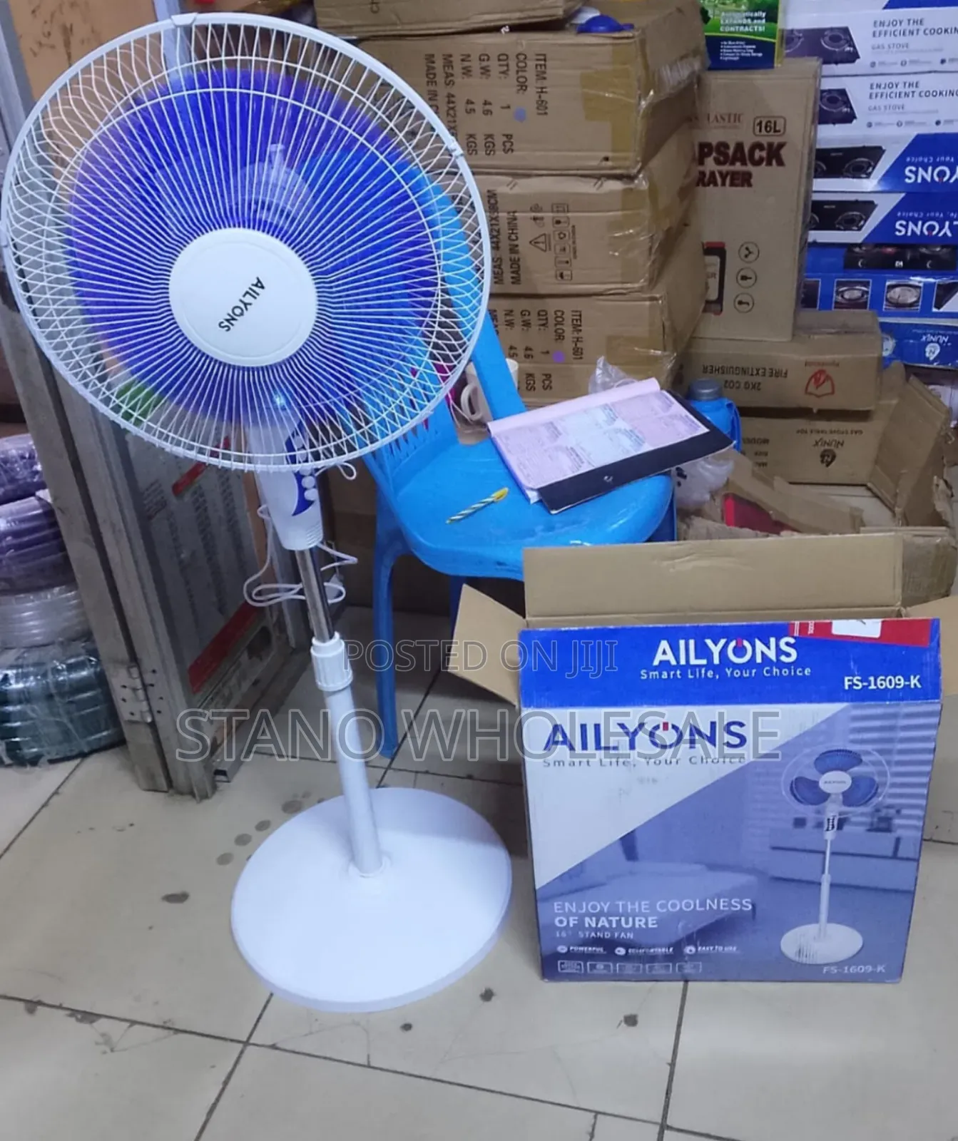 Ailyons 16inch Standing Fan