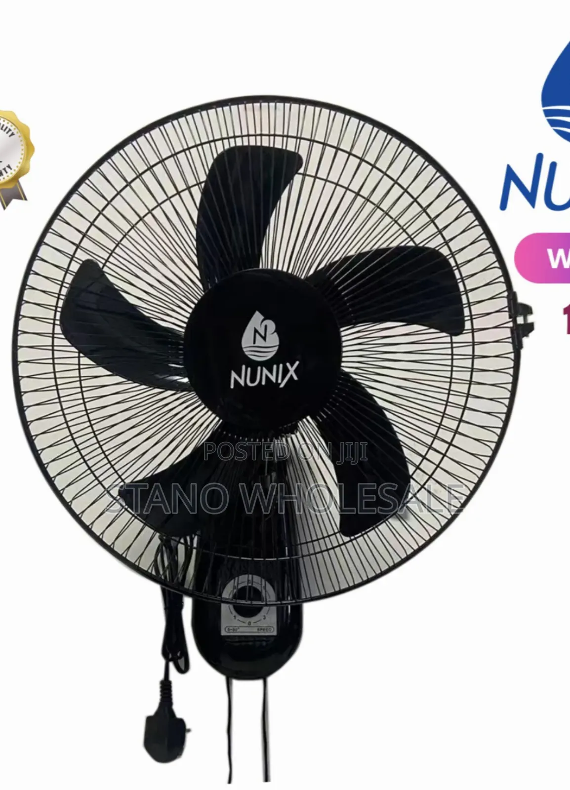 Nunix 16inch Wall Fan