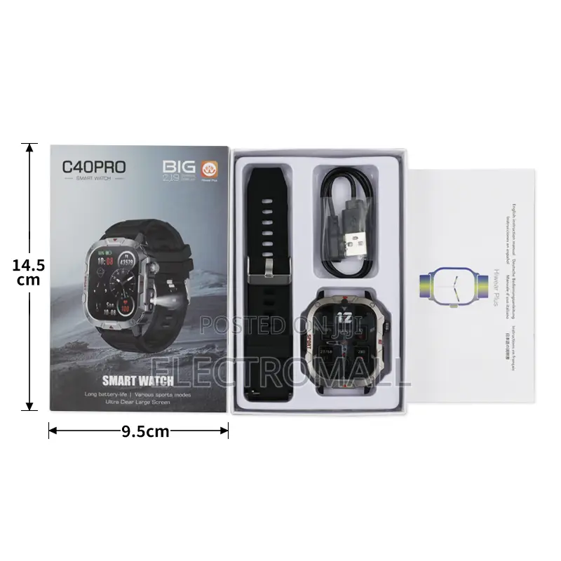 C40PRO Rugged Smart Watch