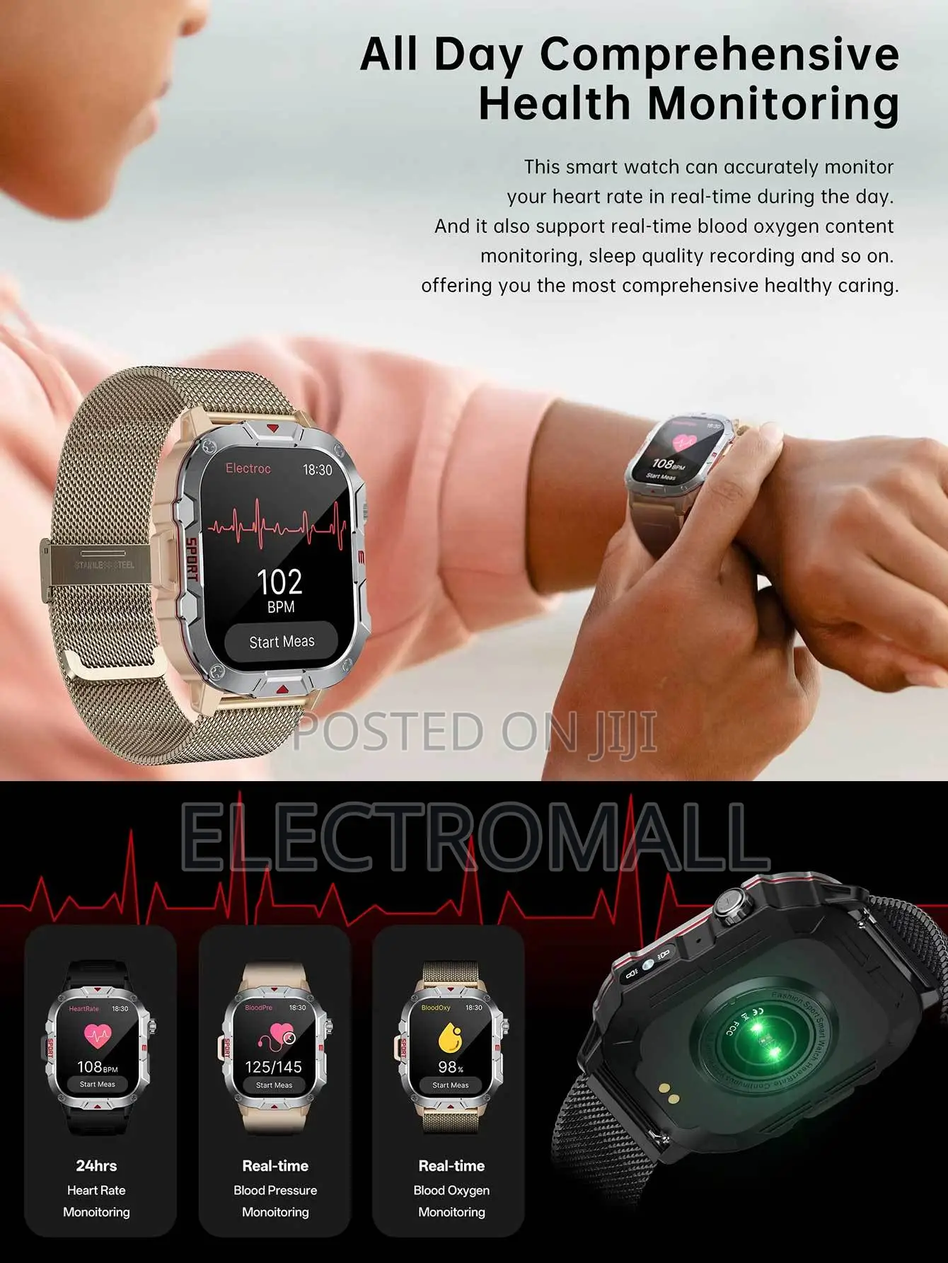 C40PRO Rugged Smart Watch