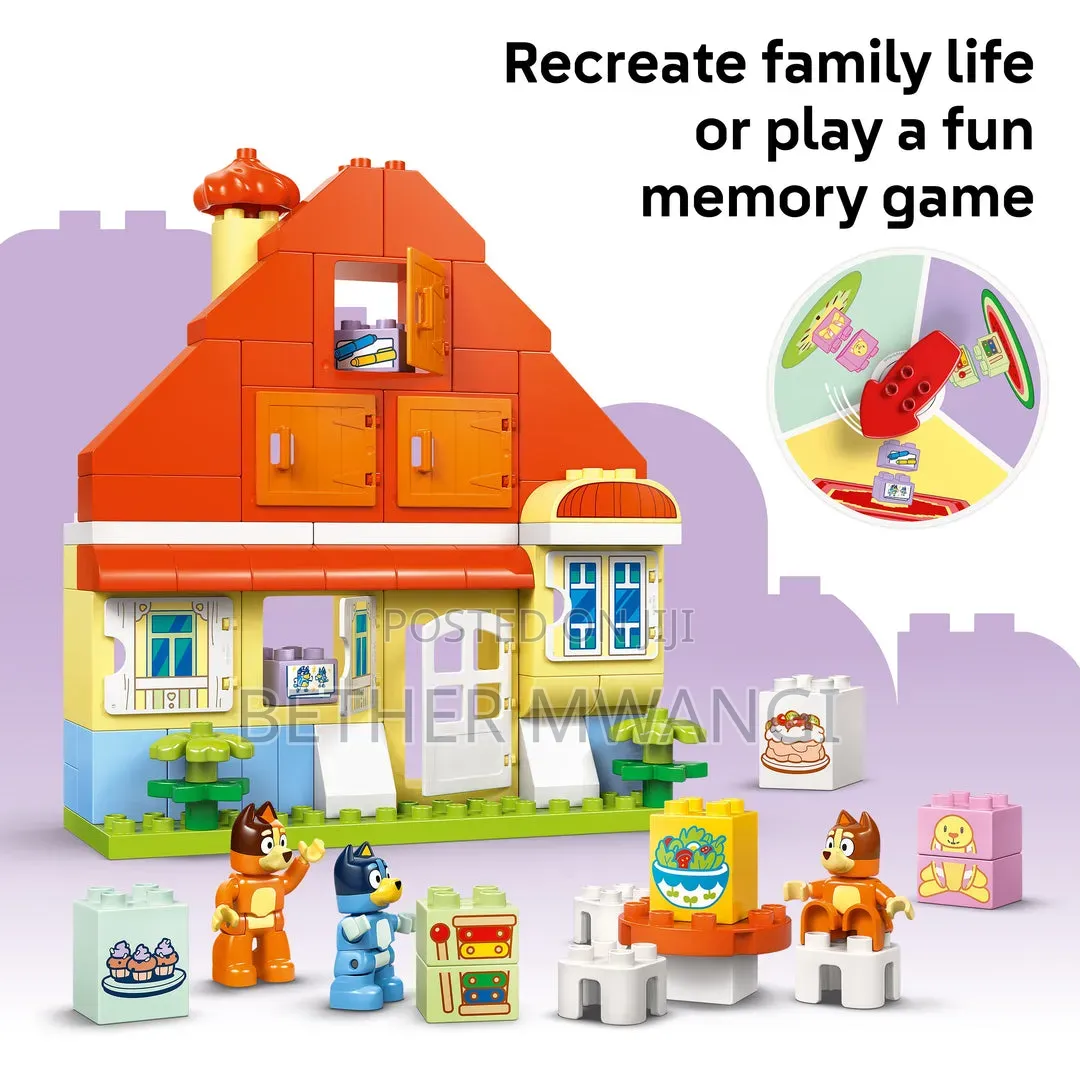 Duplo Bluey’s Family House With Memory Game in Kenya