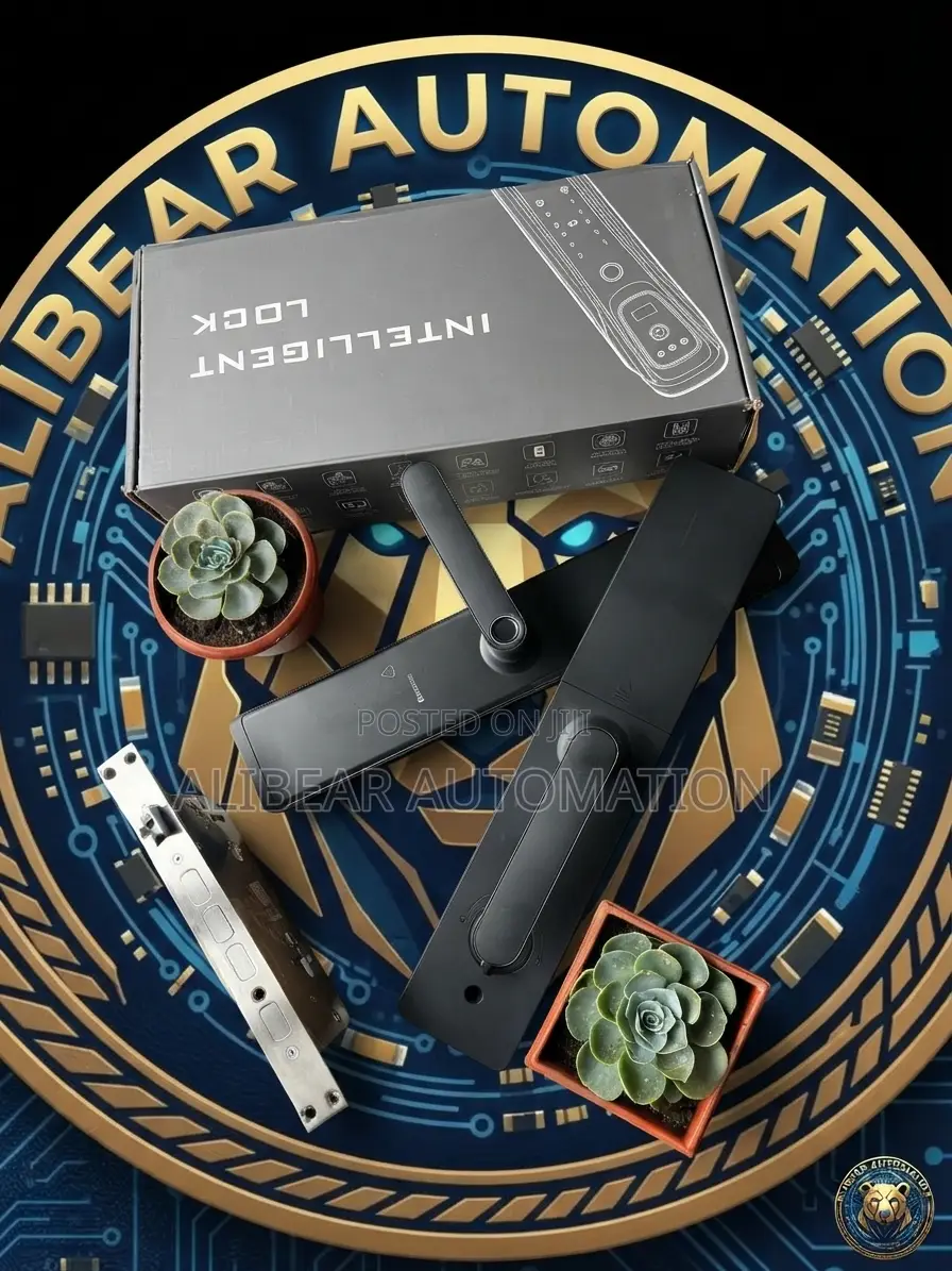 Smart Door Lock Biometric/Fingerprint/Password/Key/Card/Doorbell/Alarm