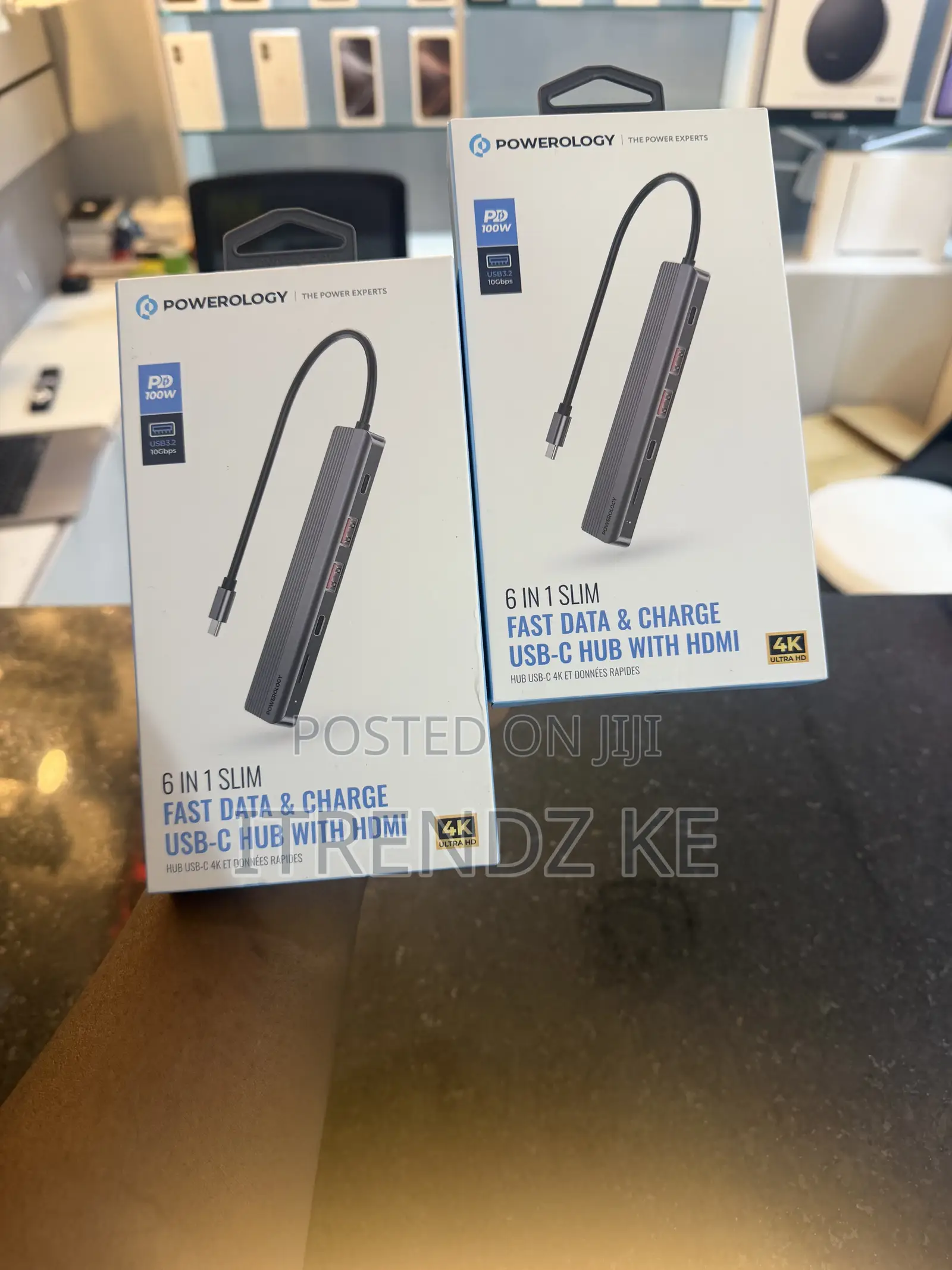 6-in-1 Slim Fast Data and Charge USB-C Hub With HDMI