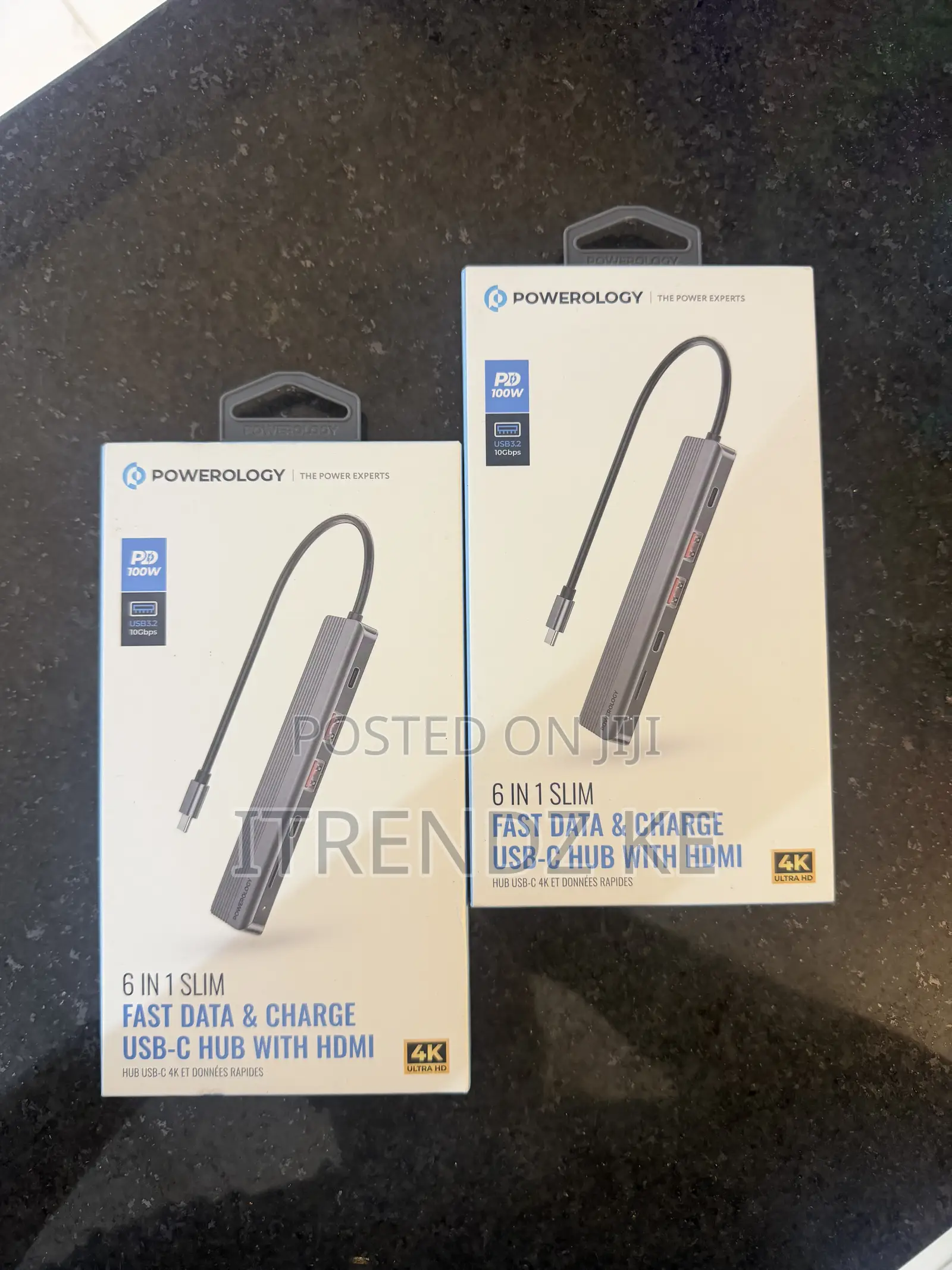 6-in-1 Slim Fast Data and Charge USB-C Hub With HDMI